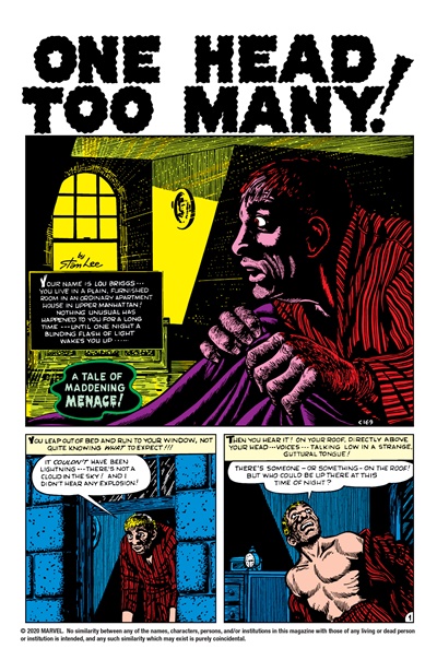 Page #1 from Menace (1953 series) #1