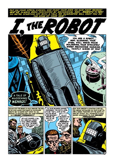 Page #1 from Menace (1953 series) #11