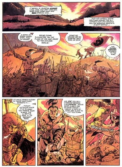 Page #1 from Marvel Graphic Novel (1982 series) #15