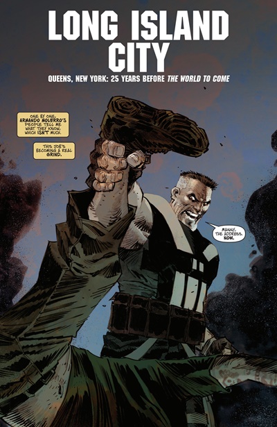 Page #1 from Marvel Knights: Punisher (2025 series) #1