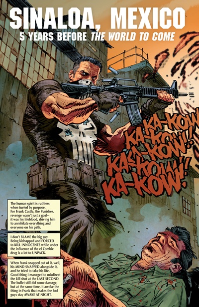 Page #1 from Marvel Knights: Punisher (2025 series) #4