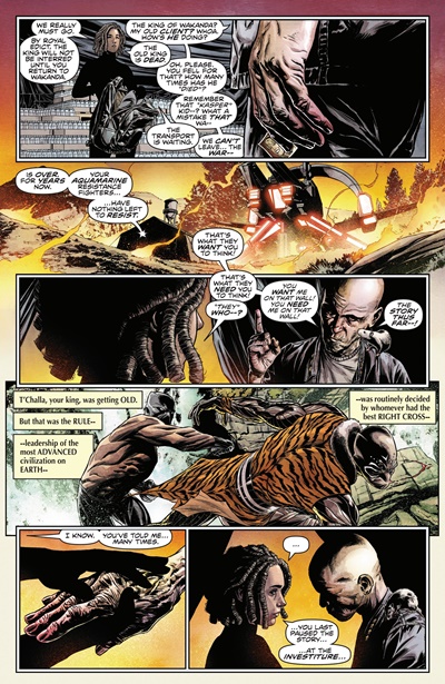 Page #1 from Marvel Knights: The World To Come (2025 series) #3