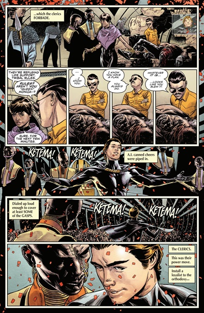 Page #3 from Marvel Knights: The World To Come (2025 series) #3