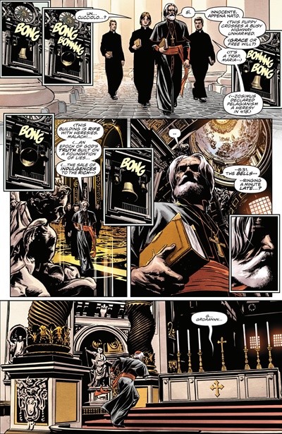 Page #1 from Marvel Knights: The World To Come (2025 series) #4