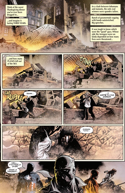 Page #5 from Marvel Knights: The World To Come (2025 series) #4