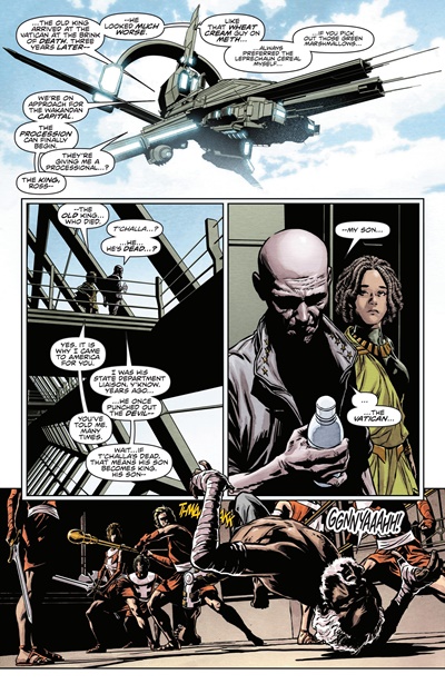 Page #2 from Marvel Knights: The World To Come (2025 series) #5