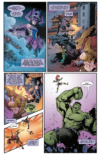 Page #1 from Marvel Rivals: The Cities of Heaven (2026 series) #1