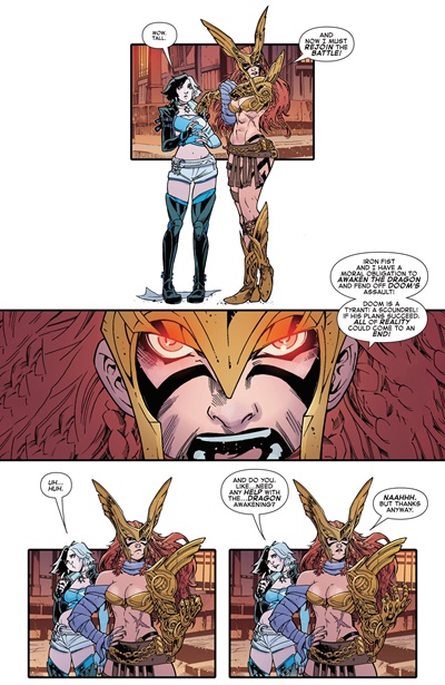 Page #3 from Marvel Rivals: The Cities of Heaven (2026 series) #1