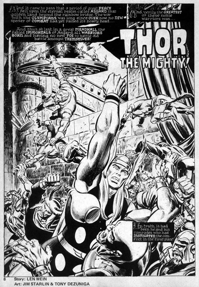 Page #1 from Marvel Preview (1975 series) #10
