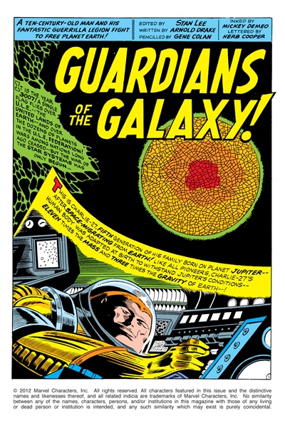 Page #1 from Marvel Super-Heroes (1967 series) #18