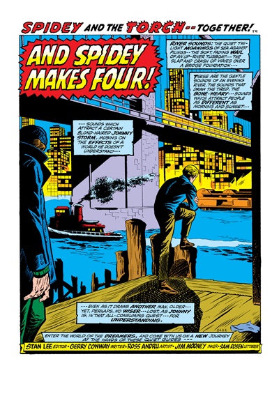 Page #1 from Marvel Team-Up (1972 series) #2