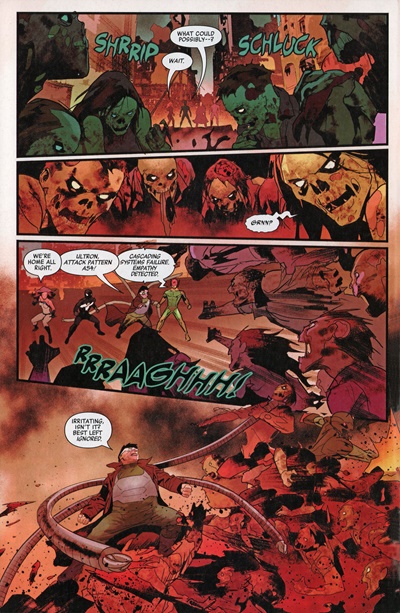 Page #4 from Marvel Zombies: Red Band (2025 series) #4