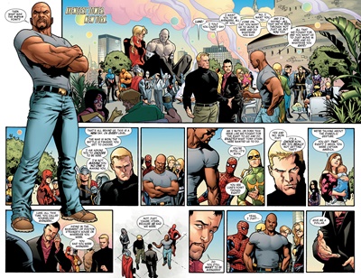 Page #3 from New Avengers (2010 series) #1