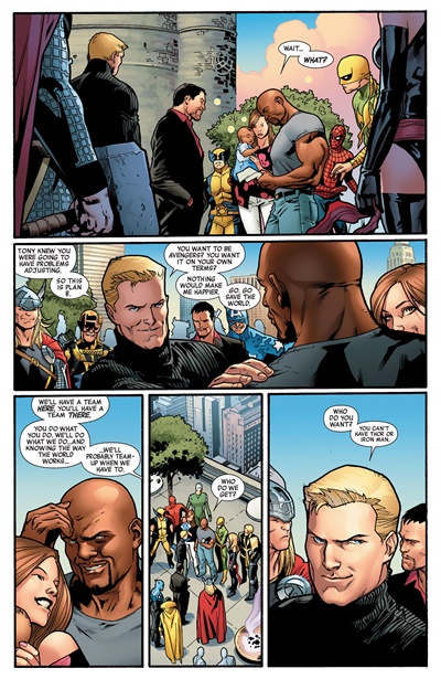 Page #5 from New Avengers (2010 series) #1
