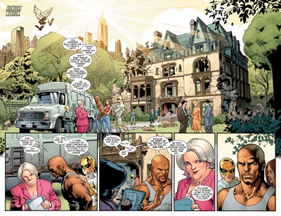 Page #1 from New Avengers (2010 series) #7