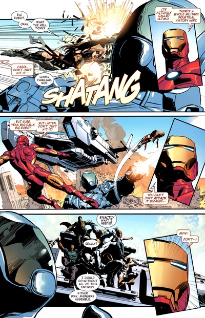 Page #2 from New Avengers (2010 series) #17