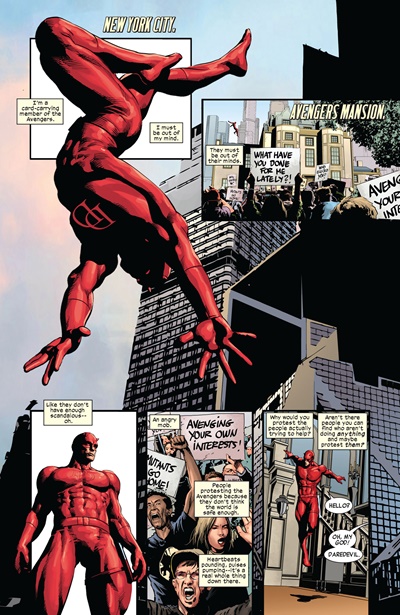 Page #1 from New Avengers (2010 series) #19