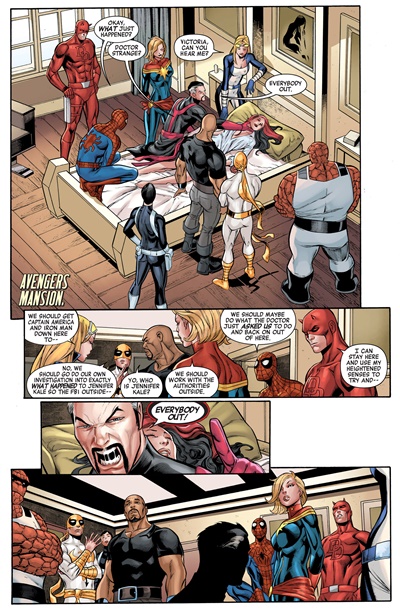 Page #1 from New Avengers (2010 series) #32