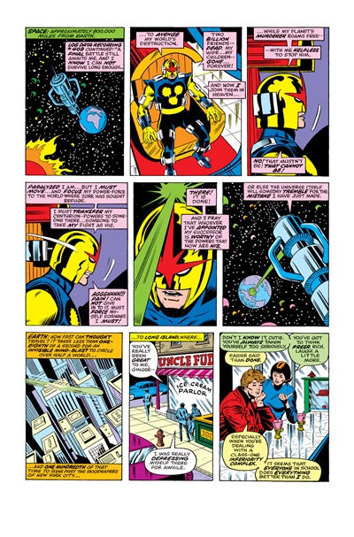 Page #3 from Nova (1976 series) #1