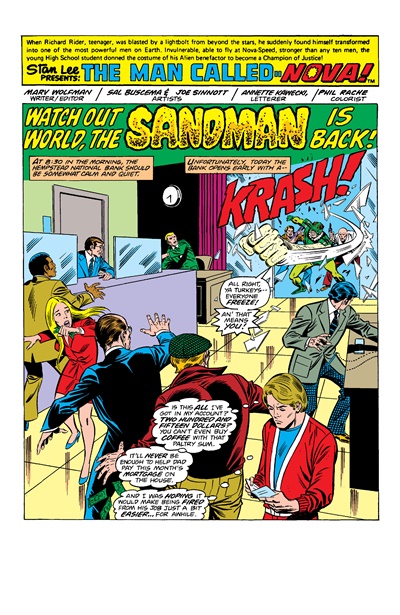 Page #1 from Nova (1976 series) #13