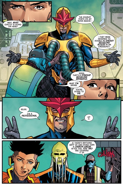 Page #5 from Nova: Centurion (2026 series) #4