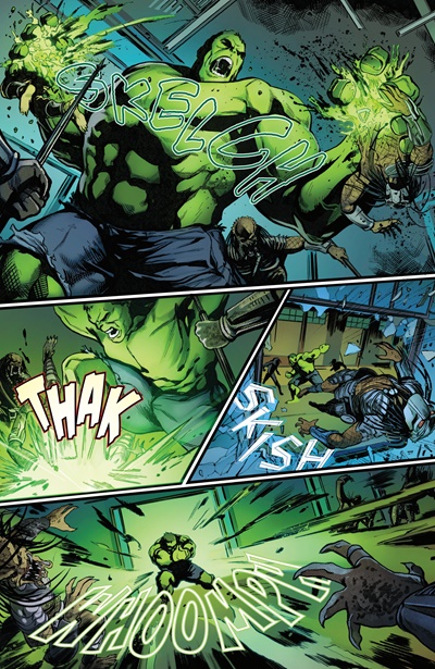 Page #4 from Predator Kills the Marvel Universe (2025 series) #3