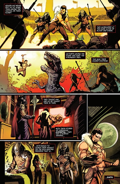 Page #5 from Predator Kills the Marvel Universe (2025 series) #3