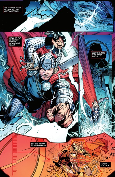 Page #2 from Predator Kills the Marvel Universe (2025 series) #4