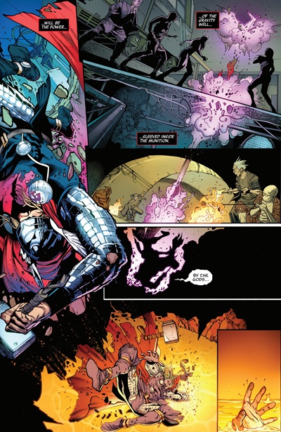 Page #4 from Predator Kills the Marvel Universe (2025 series) #4