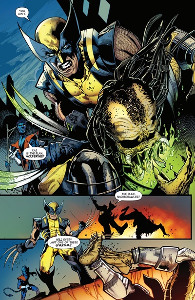 Page #6 from Predator Kills the Marvel Universe (2025 series) #4