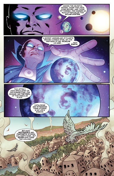 Page #1 from Planet of the Apes vs. Fantastic Four (2026 series) #1