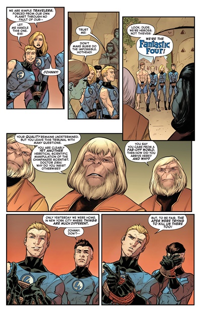 Page #4 from Planet of the Apes vs. Fantastic Four (2026 series) #1