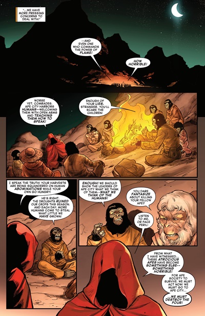 Page #3 from Planet of the Apes vs. Fantastic Four (2026 series) #2