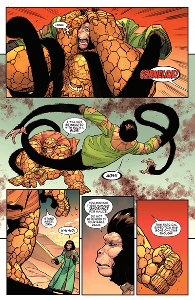 Page #4 from Planet of the Apes vs. Fantastic Four (2026 series) #3