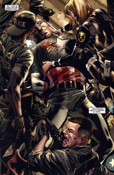 Page #5 from Captain America: Reborn (2009 series) #1