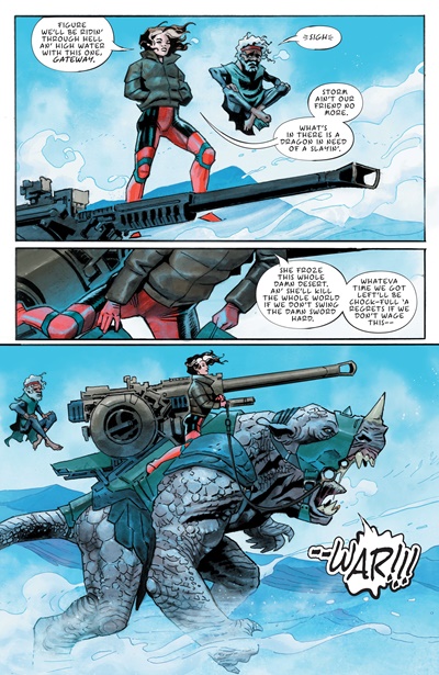 Page #5 from Rogue Storm (2025 series) #1