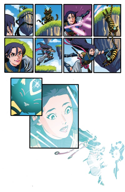 Page #4 from Sai: Dimensional Rivals (2026 series) #3