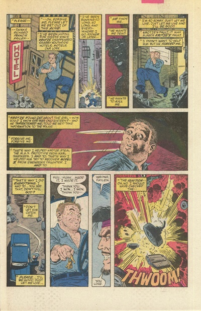 Page #1 from Spitfire and the Troubleshooters (1986 series) #4