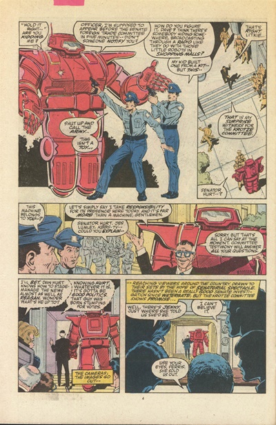 Page #4 from Spitfire and the Troubleshooters (1986 series) #4