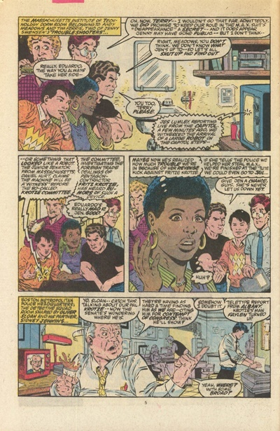 Page #5 from Spitfire and the Troubleshooters (1986 series) #4