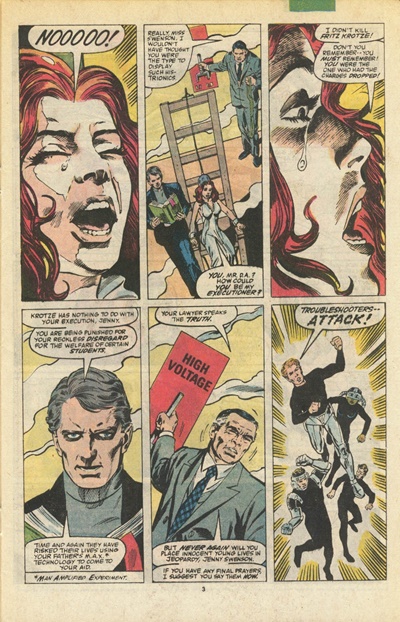 Page #3 from Spitfire and the Troubleshooters (1986 series) #7