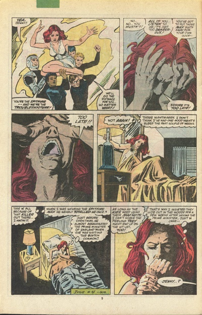 Page #5 from Spitfire and the Troubleshooters (1986 series) #7