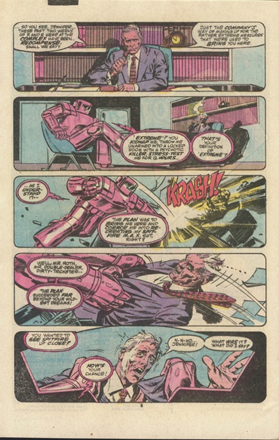 Page #5 from Spitfire and the Troubleshooters (1986 series) #9
