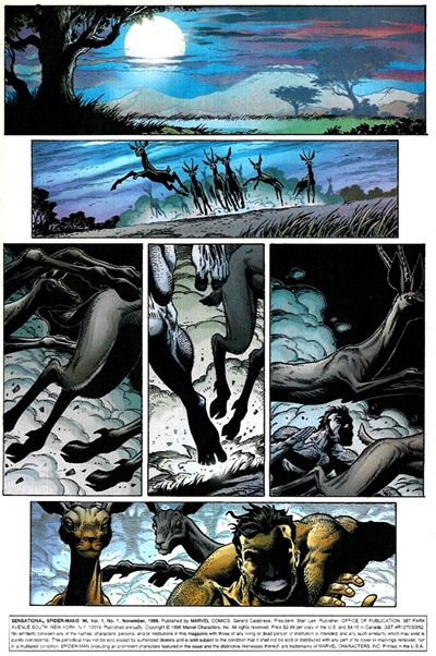 Page #1 from Sensational Spider-Man 