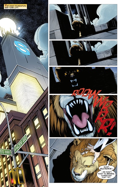 Page #1 from Spider-Man 
