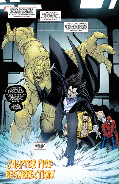 Page #1 from Spider-Man 