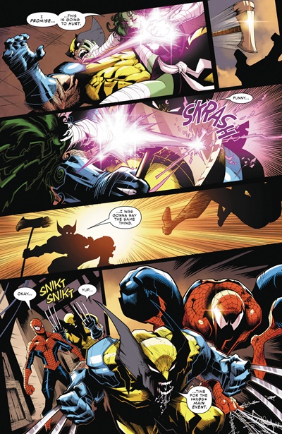 Page #4 from Spider-Man and Wolverine (2025 series) #9