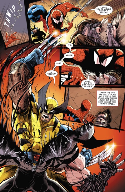 Page #6 from Spider-Man and Wolverine (2025 series) #9
