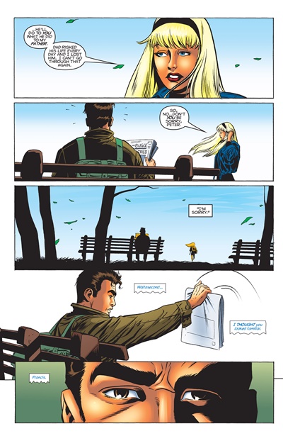 Page #3 from Spider-Man: Death and Destiny (2000 series) #3