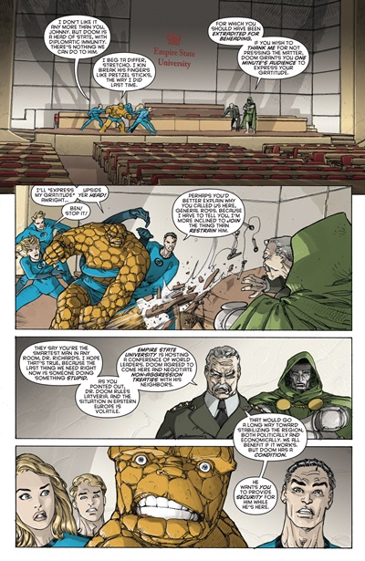 Page #2 from Spider-Man / Fantastic Four (2010 series) #1